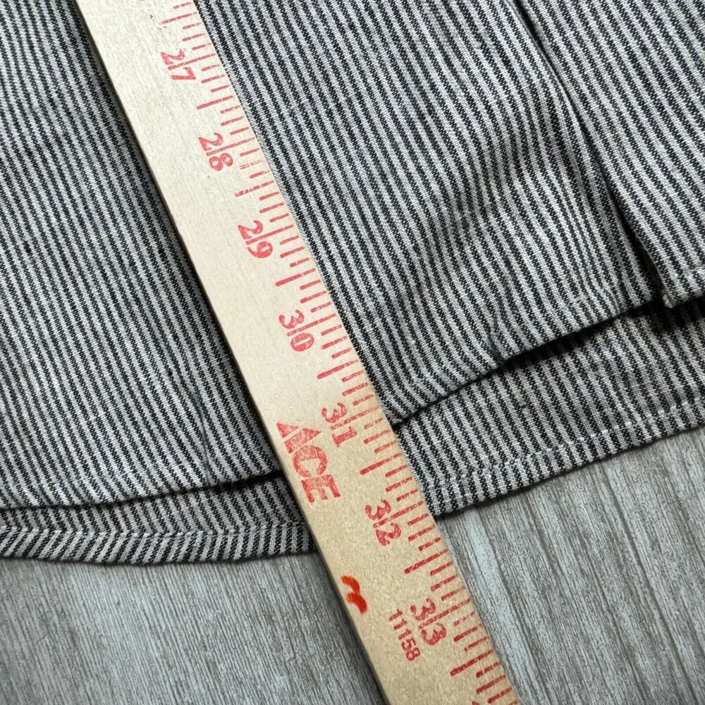 Bruno Button Up Shirt Italy Design Mens XL Woven Linen Blend Earth Tones Brown - Picture 6 of 7